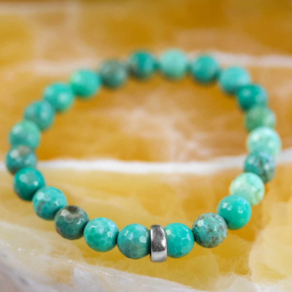 6mm Agate Stretch Bracelet