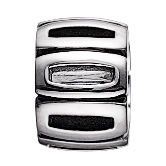 STORY by Kranz & Ziegler Sterling Silver Bars Button RETIRED ONLY 2 LEFT!-342218