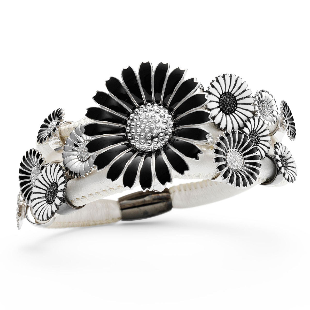 STORY by Kranz & Ziegler Sterling Silver Daisy Button