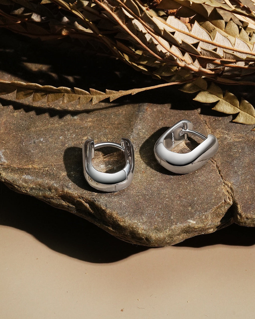 Trailblazer - Mini U-shaped Huggie Hoop Earrings