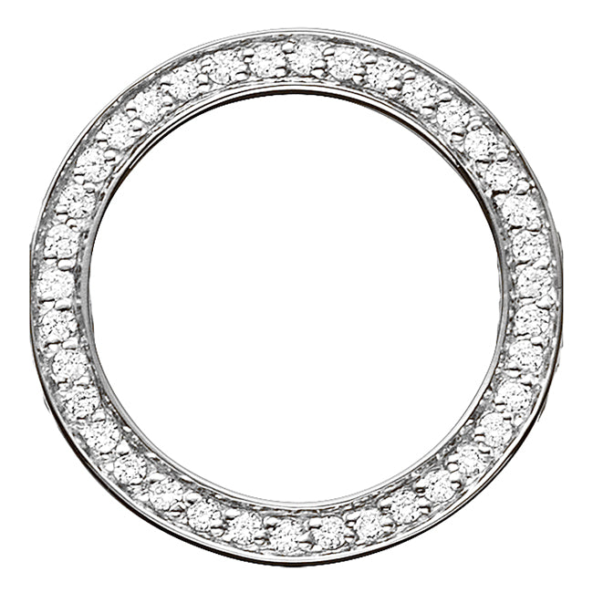 STORY by Kranz & Ziegler Silver Saturn Ring Button-346920