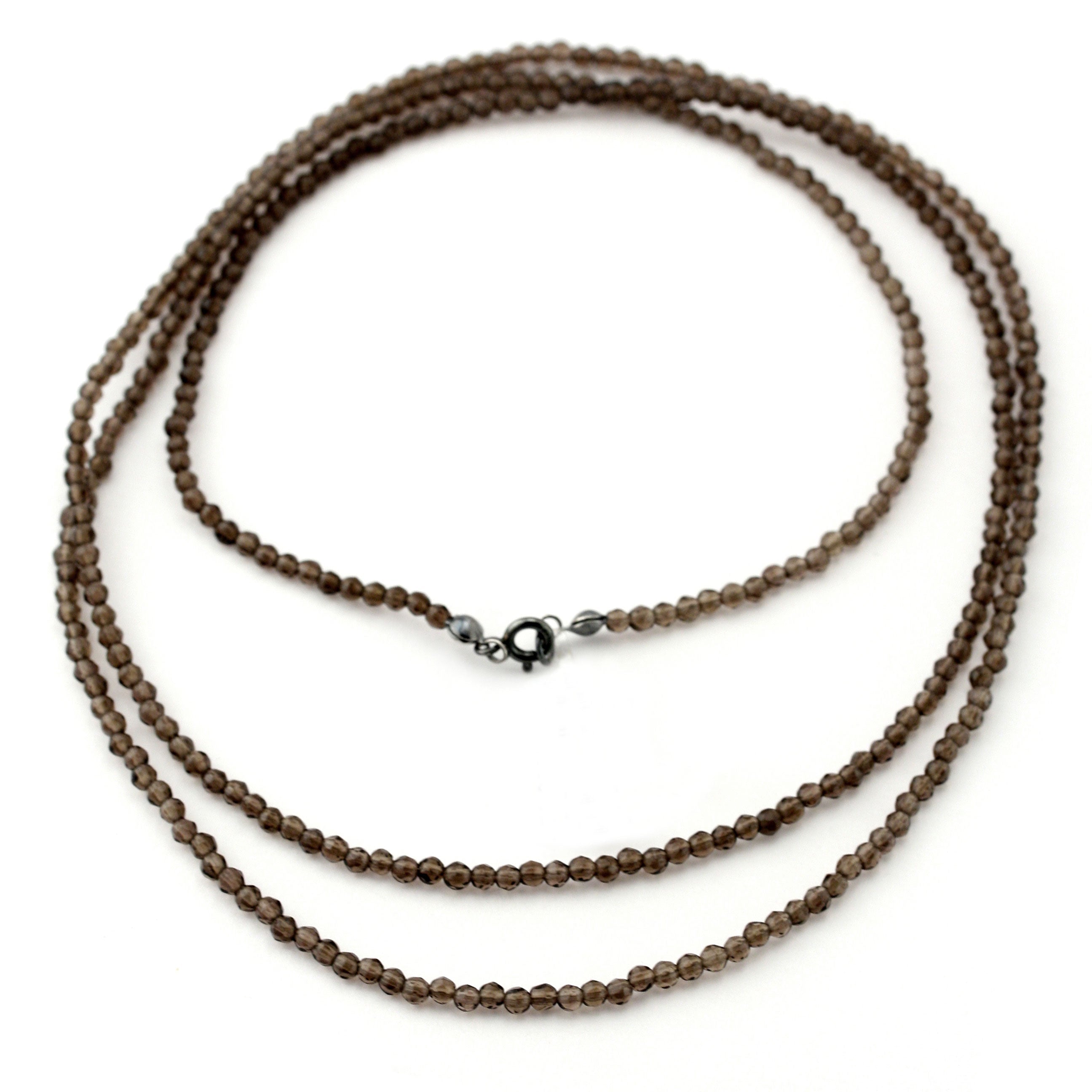 STORY by Kranz & Ziegler Smokey Quartz Necklace-339364