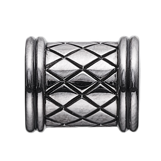 STORY by Kranz & Ziegler Sterling Silver Barrel Button RETIRED ONLY 1 LEFT!-342221