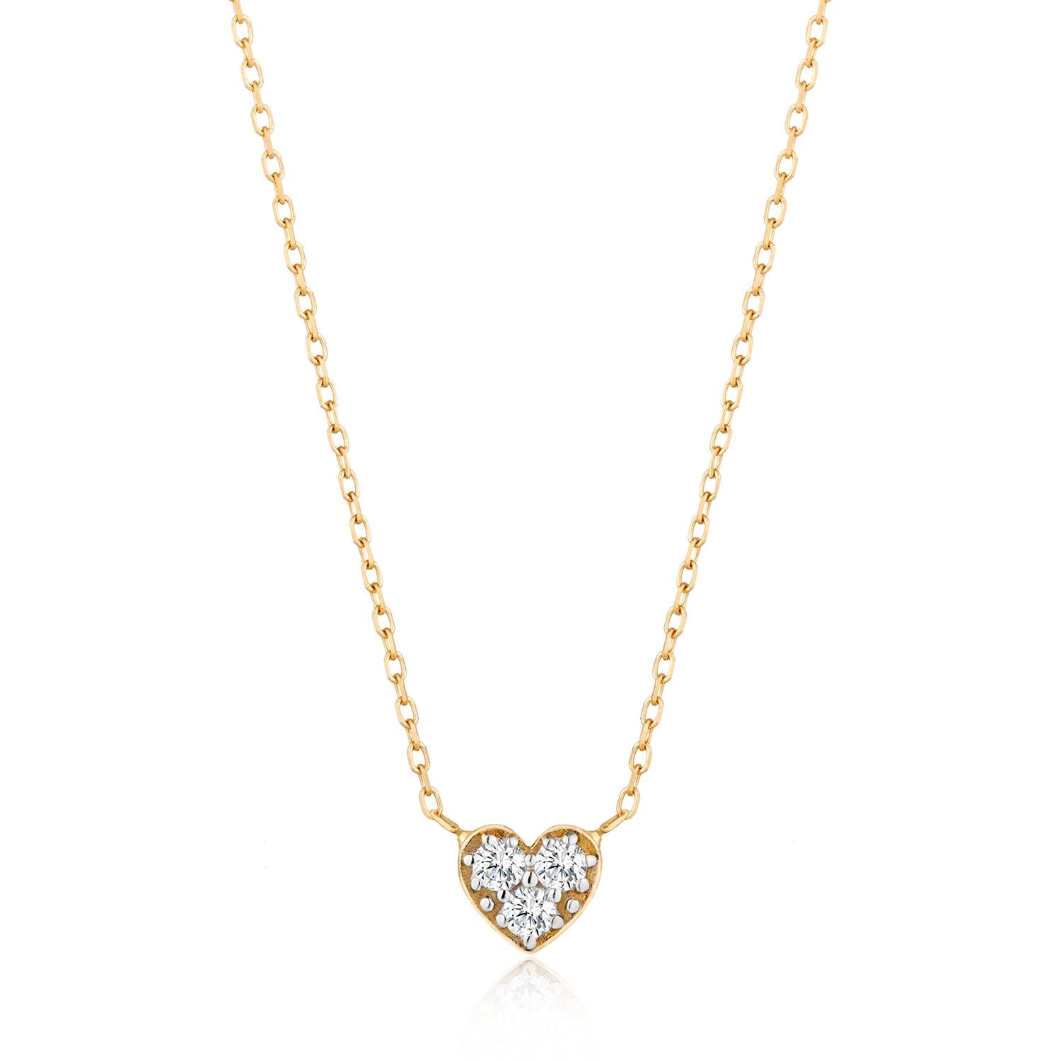 SOPHIE | Diamond Heart Necklace