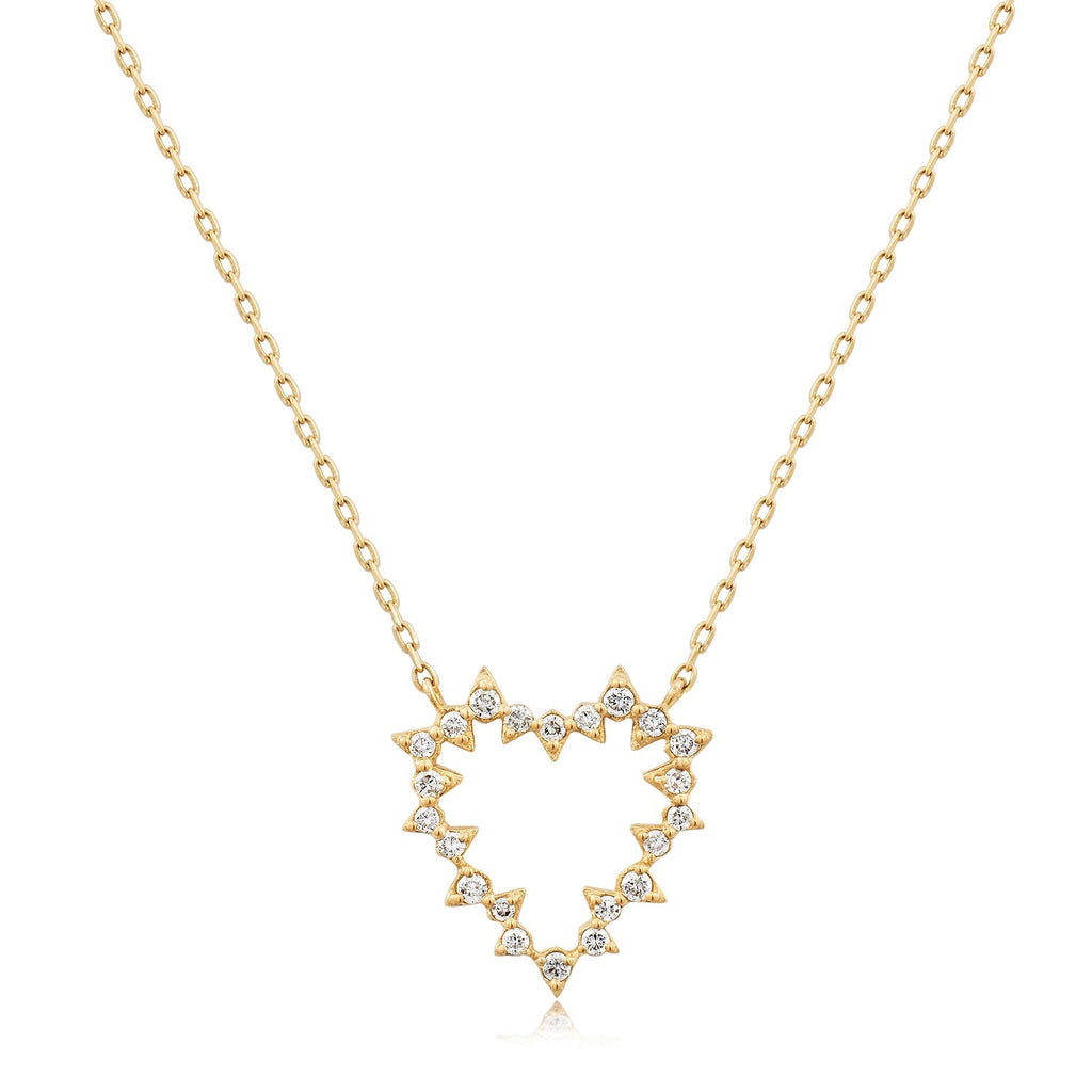 SAYLOR | Lab-Grown Diamond Heart Necklace