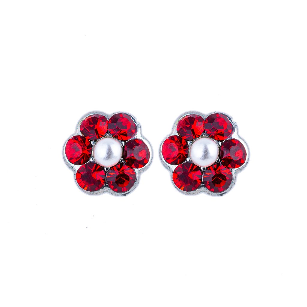 Petite Flower Post Earrings