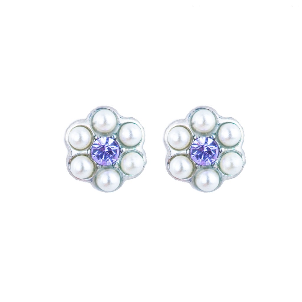 Petite Flower Post Earrings