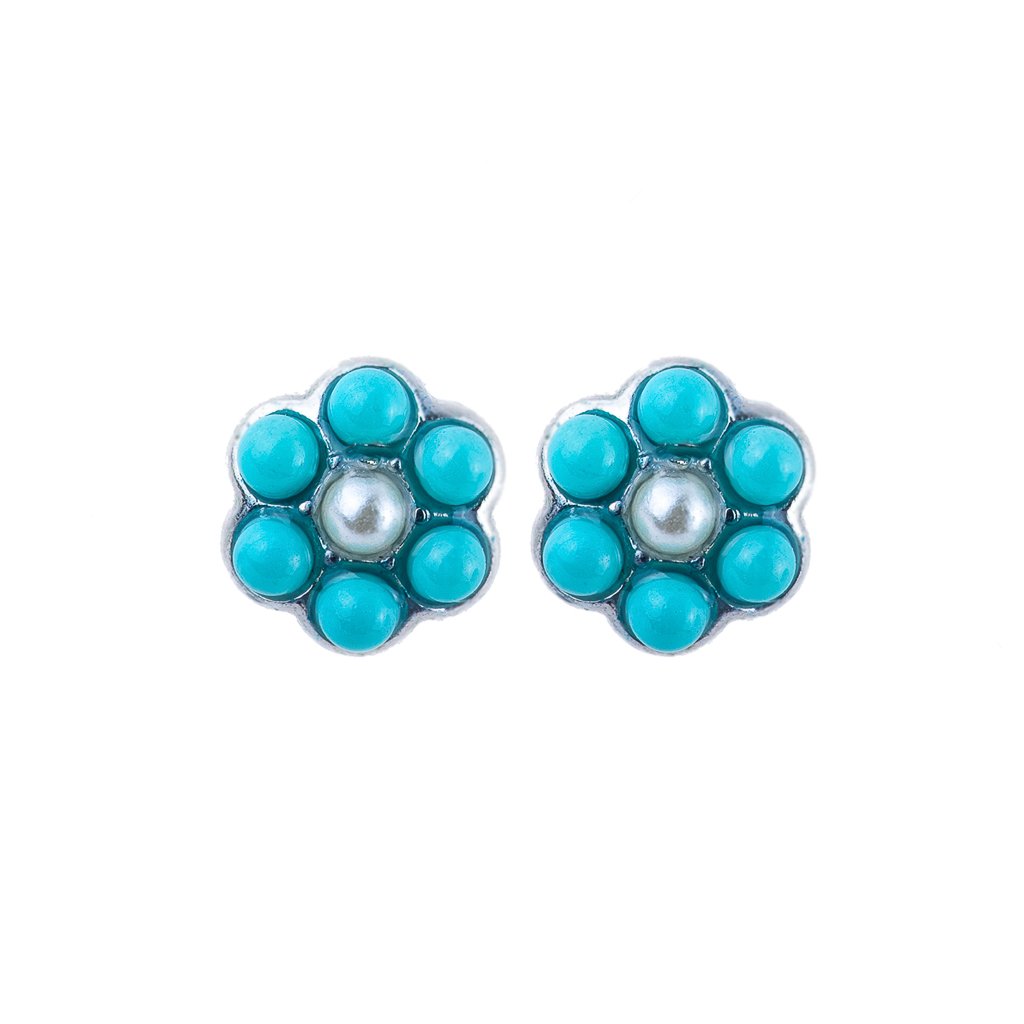 Petite Flower Post Earrings