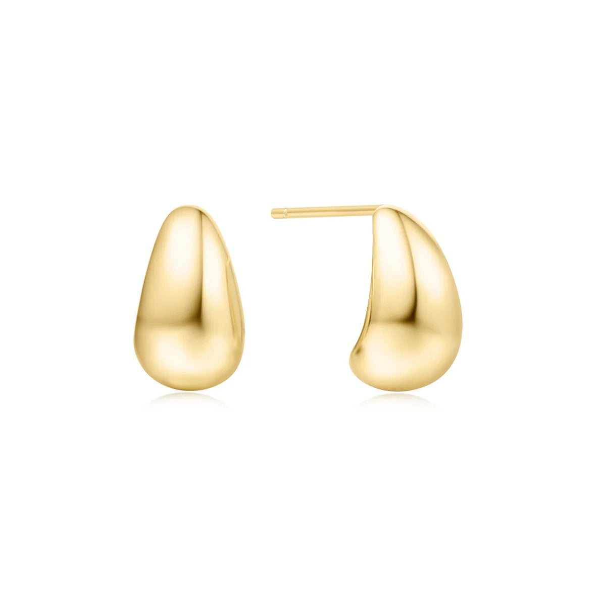 Vogue Maven - Small Dome Hoop Earrings