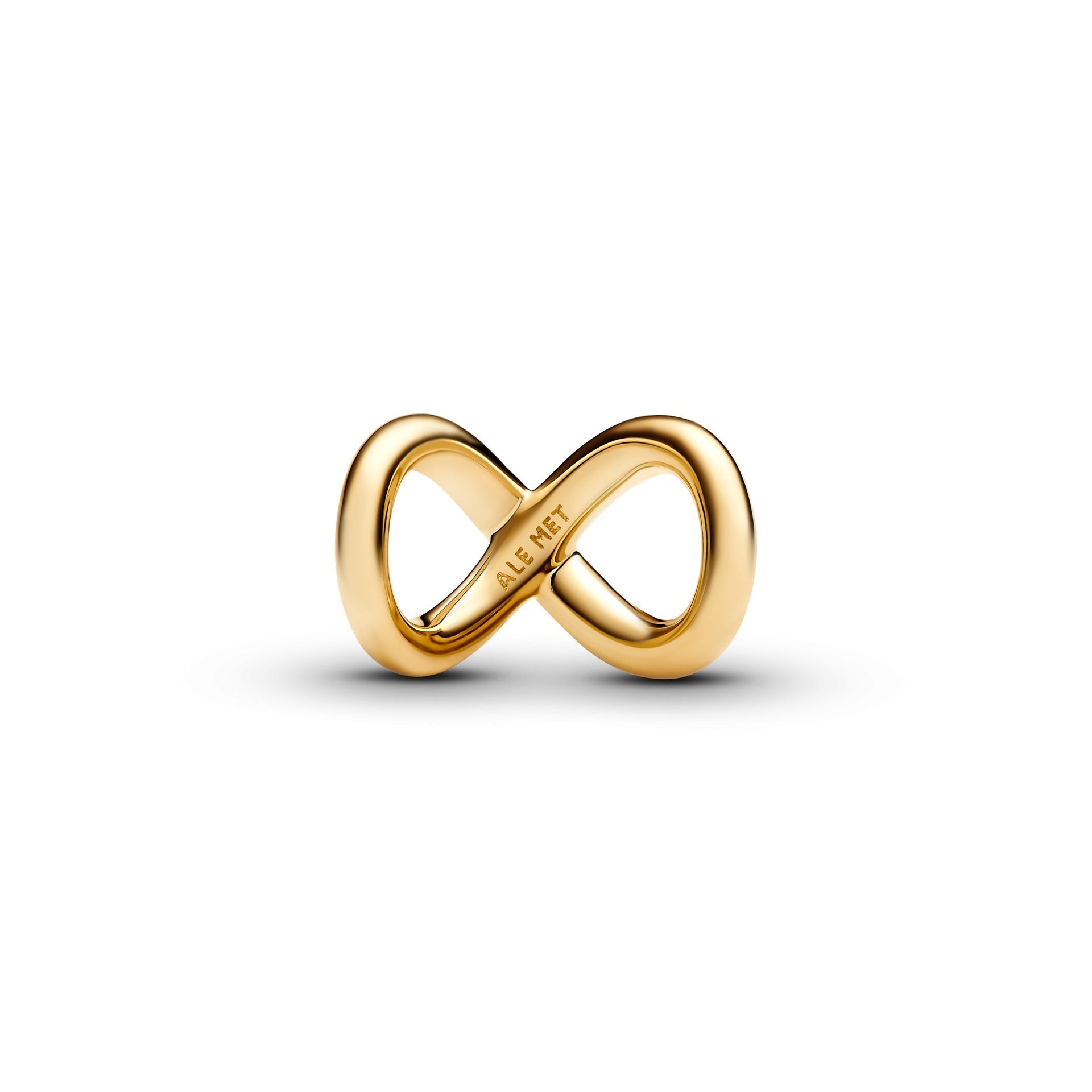 14k Gold-Plated Forever & Always Infinity Charm