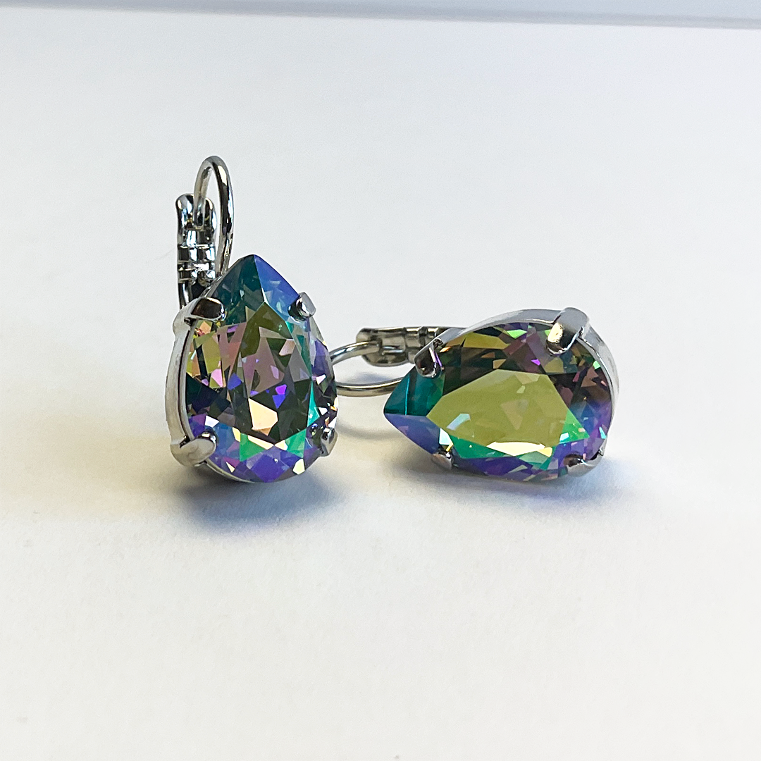 Pear Leverback Sun-Kissed 'Paradise Shine' Earrings