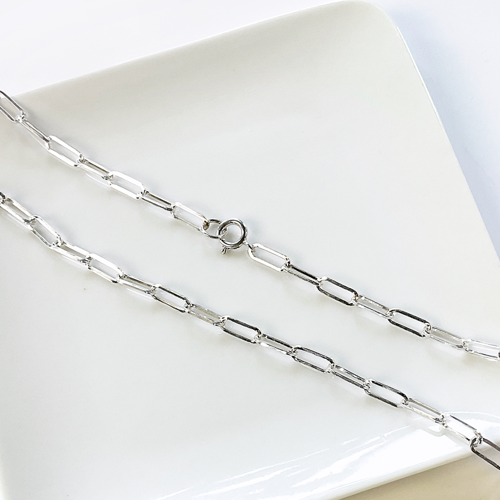 SS Fancy Cable Chain Necklace