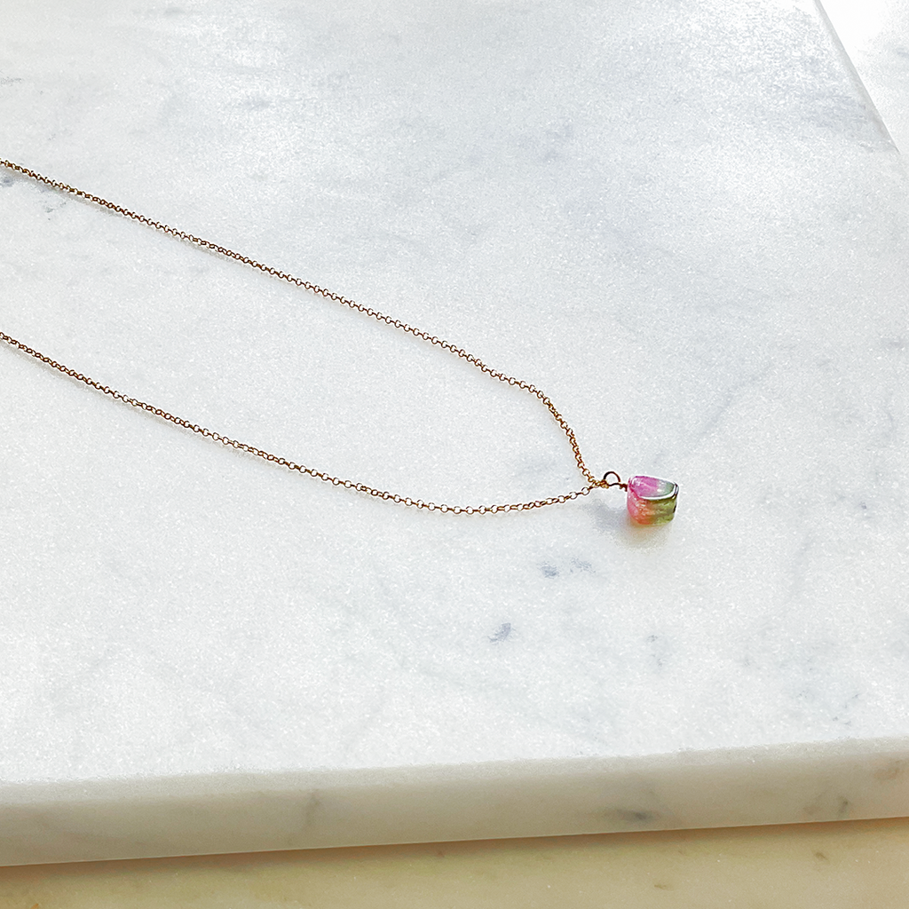 Tourmaline 'Tiny Treasure' Necklace