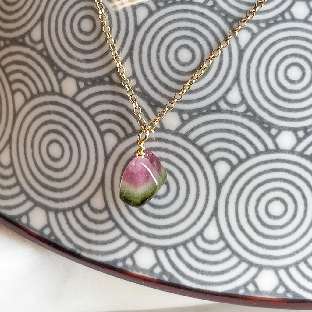 Tourmaline 'Tiny Treasure' Necklace