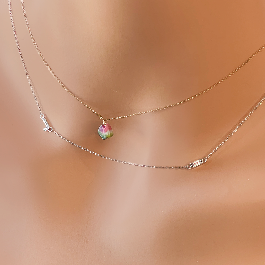 Tourmaline 'Tiny Treasure' Necklace
