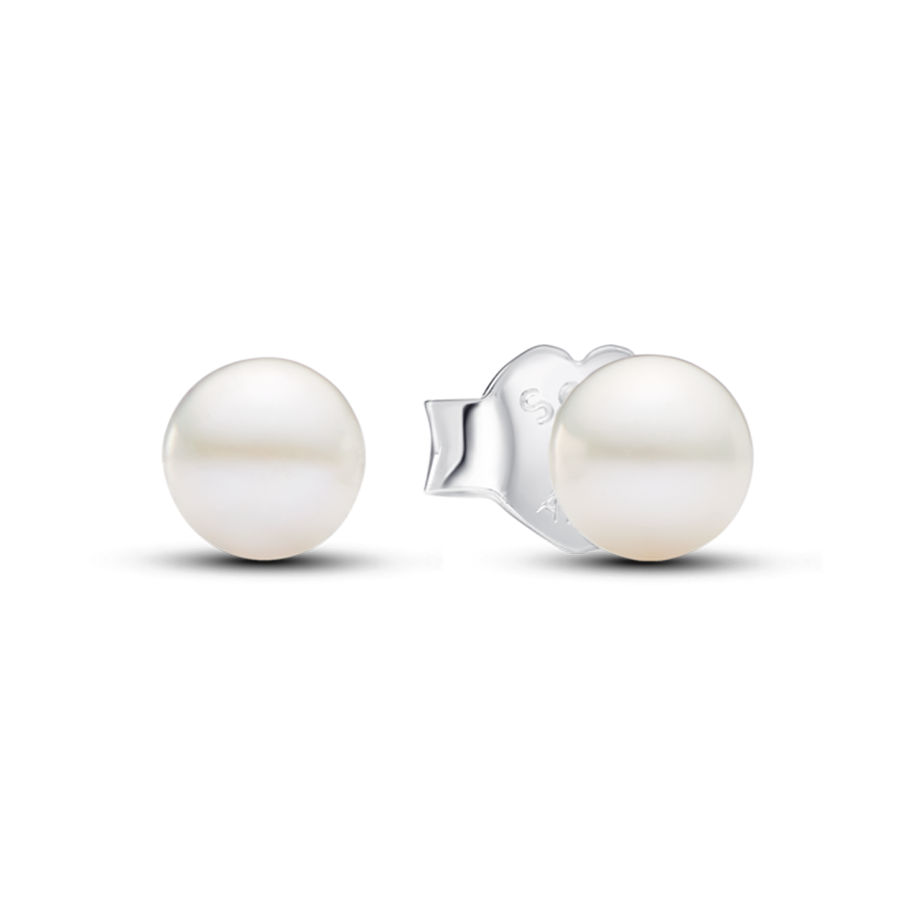 Treated Freshwater Cultured Pearl 4.5mm Stud Earrings