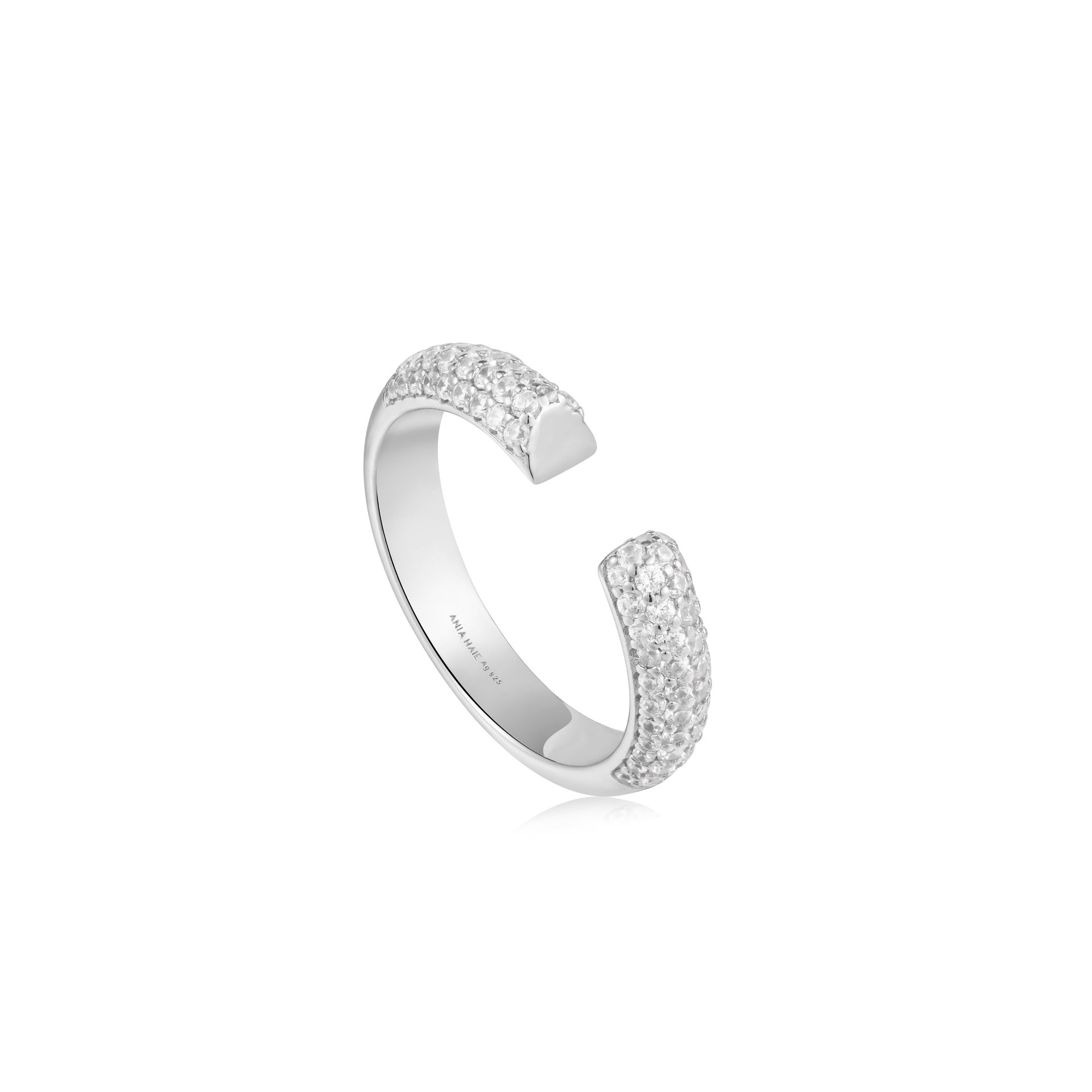 Tough Love - Pave Adjustable Ring