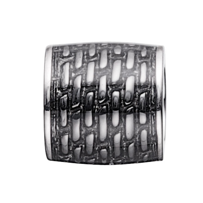 STORY by Kranz & Ziegler Sterling Silver Brick with Enamel Button RETIRED ONLY 1 LEFT!-342216